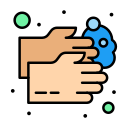 external hand-wash-virus-transmission-flatart-icons-lineal-color-flatarticons icon