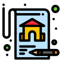 external insurance-real-estate-flatart-icons-lineal-color-flatarticons icon