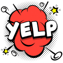 external yelp-comic-book-flatart-icons-lineal-color-flatarticons icon