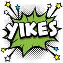 external yikes-comic-speech-bubble-flatart-icons-lineal-color-flatarticons icon