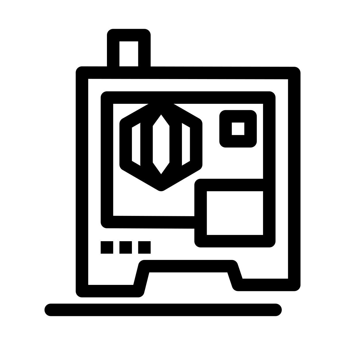 3d printer icon