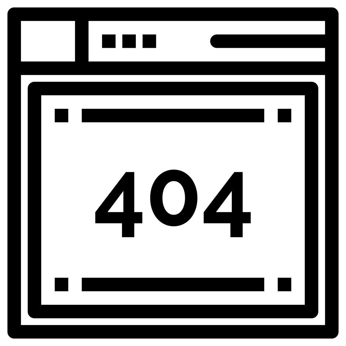 404 error icon