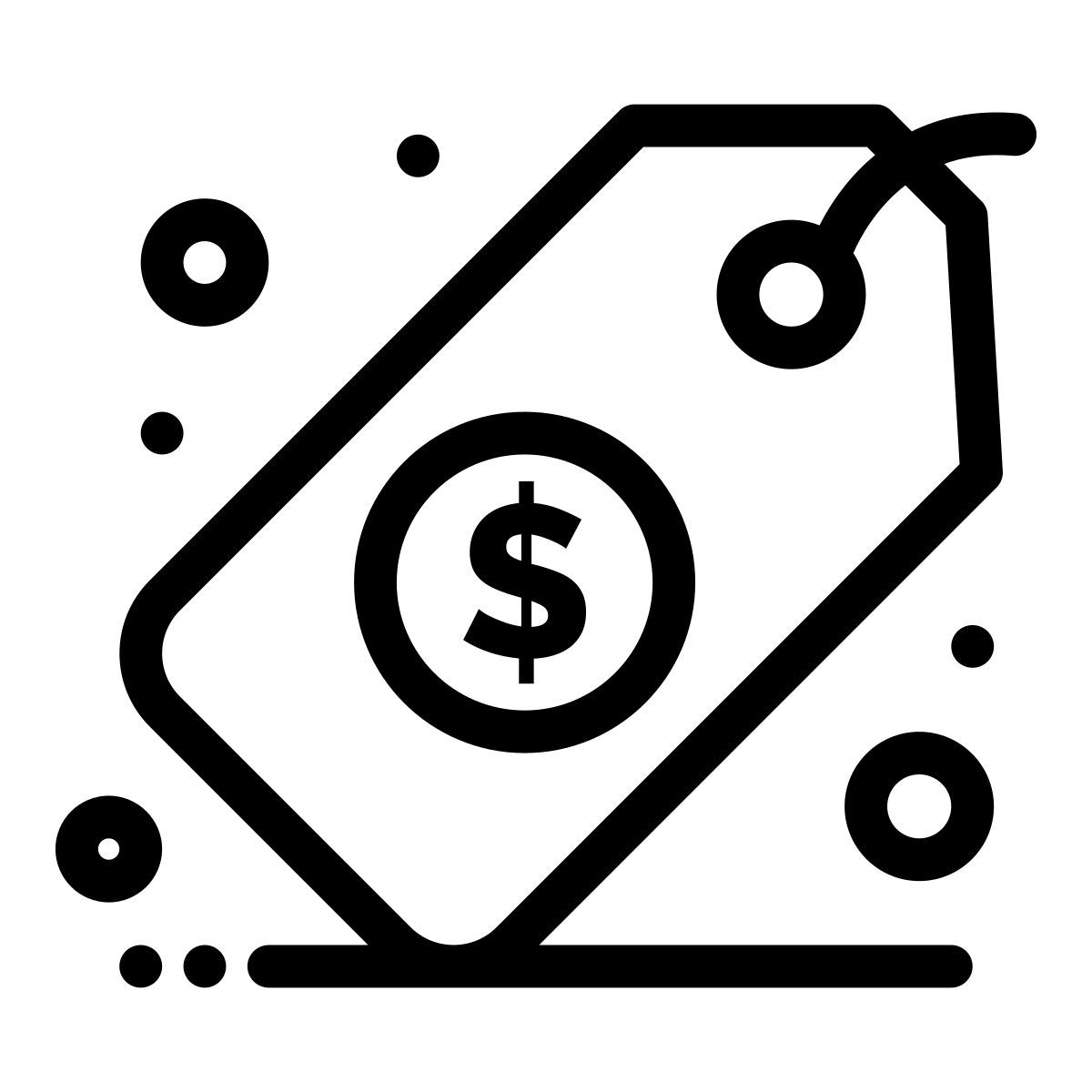 etiqueta de precio icon