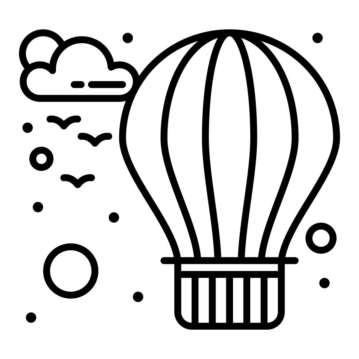air balloon icon
