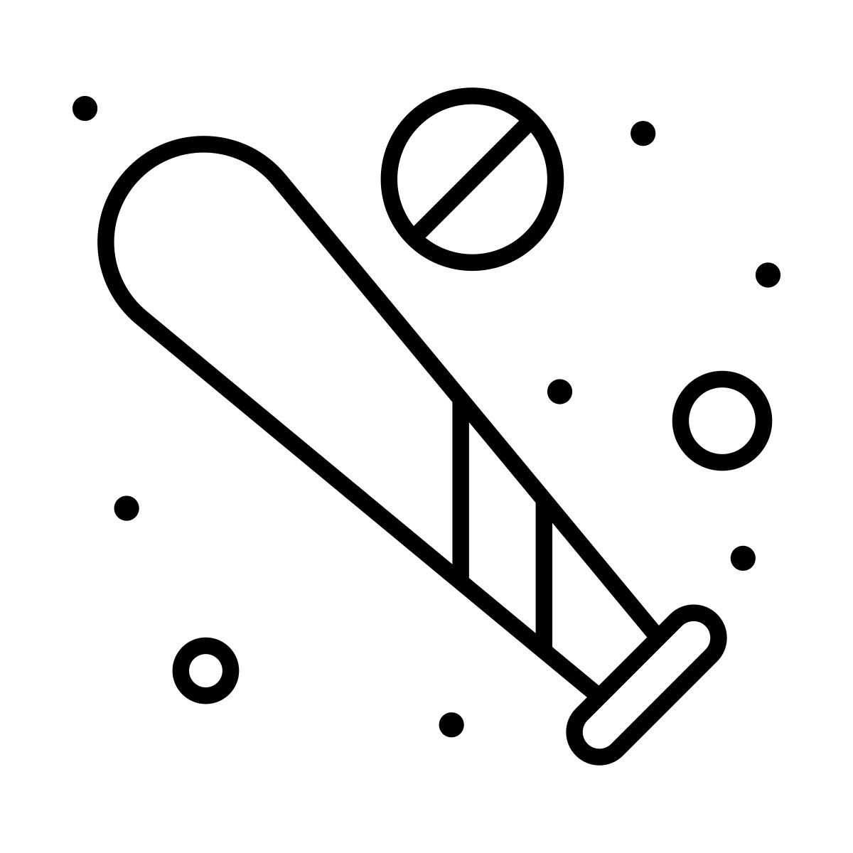 baseball bat icon