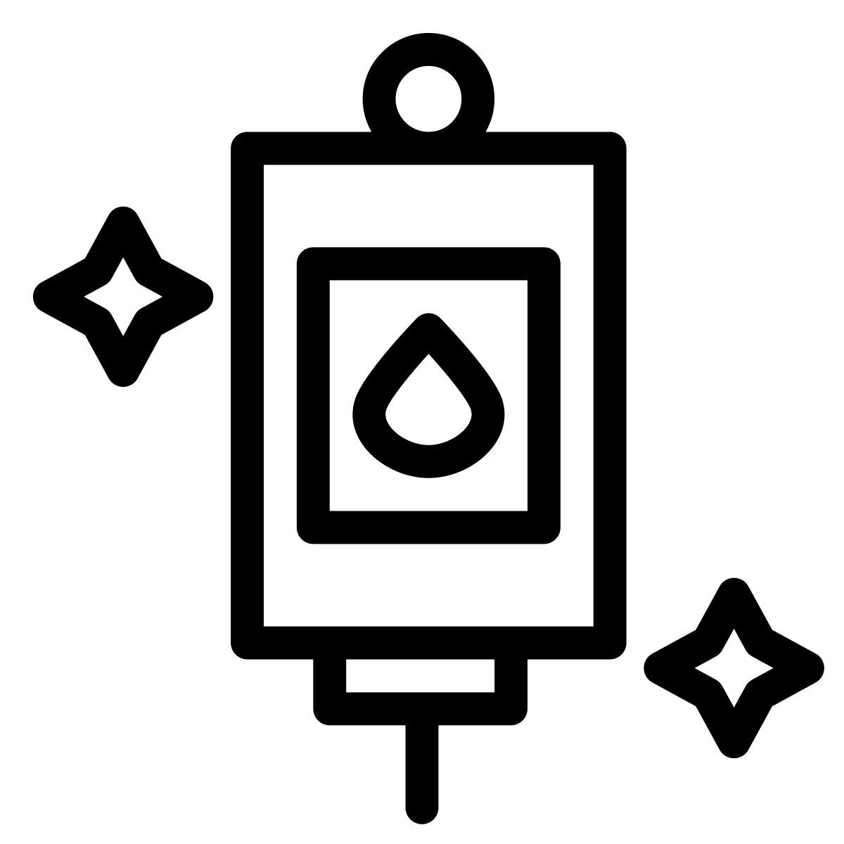 blood bag icon
