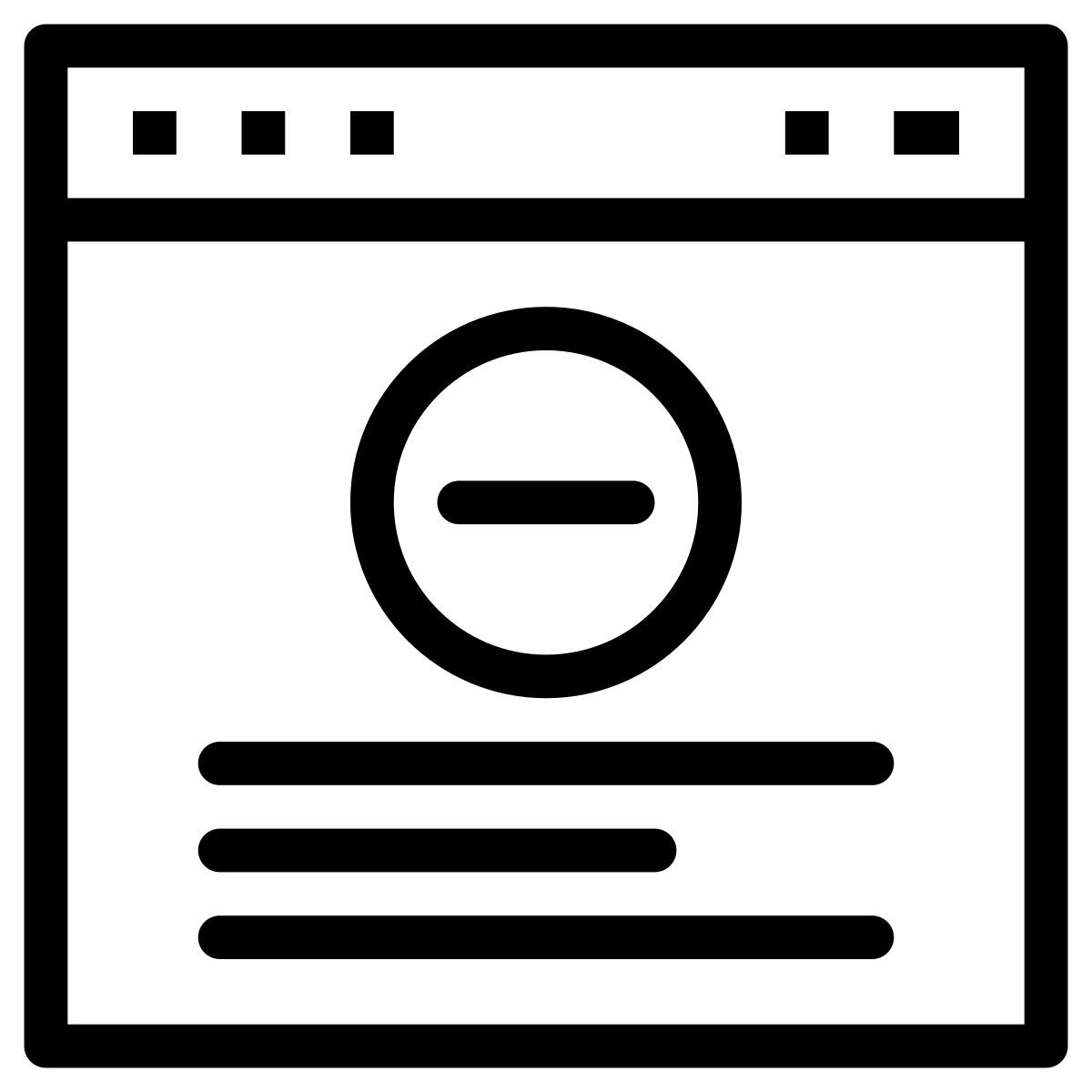 browser window icon