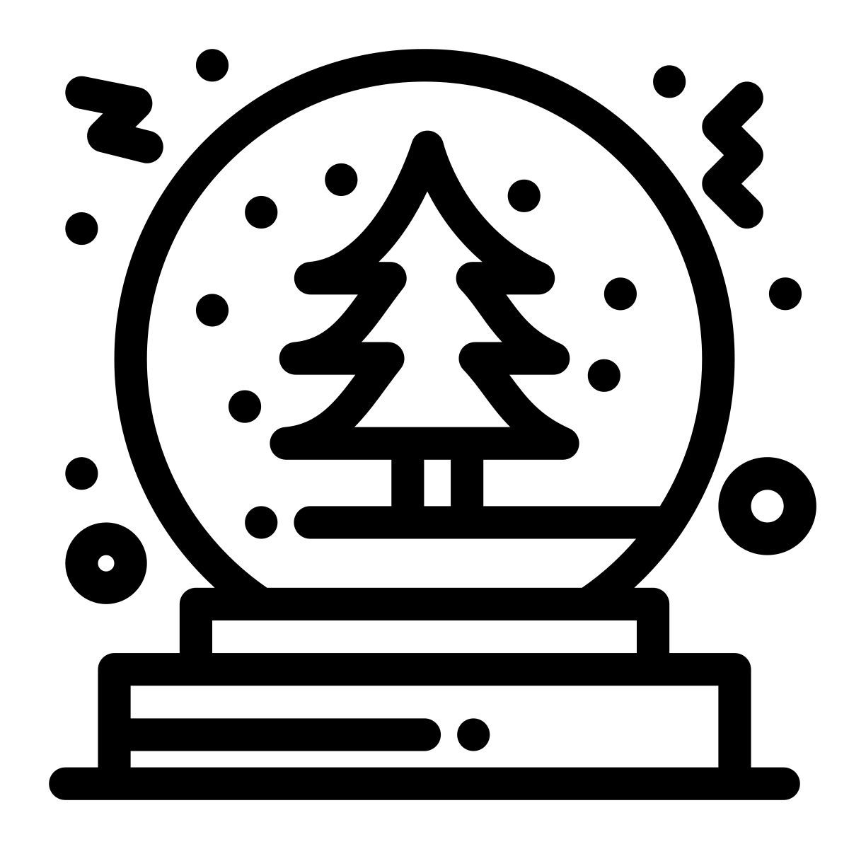 weihnachtsbaumkugel icon