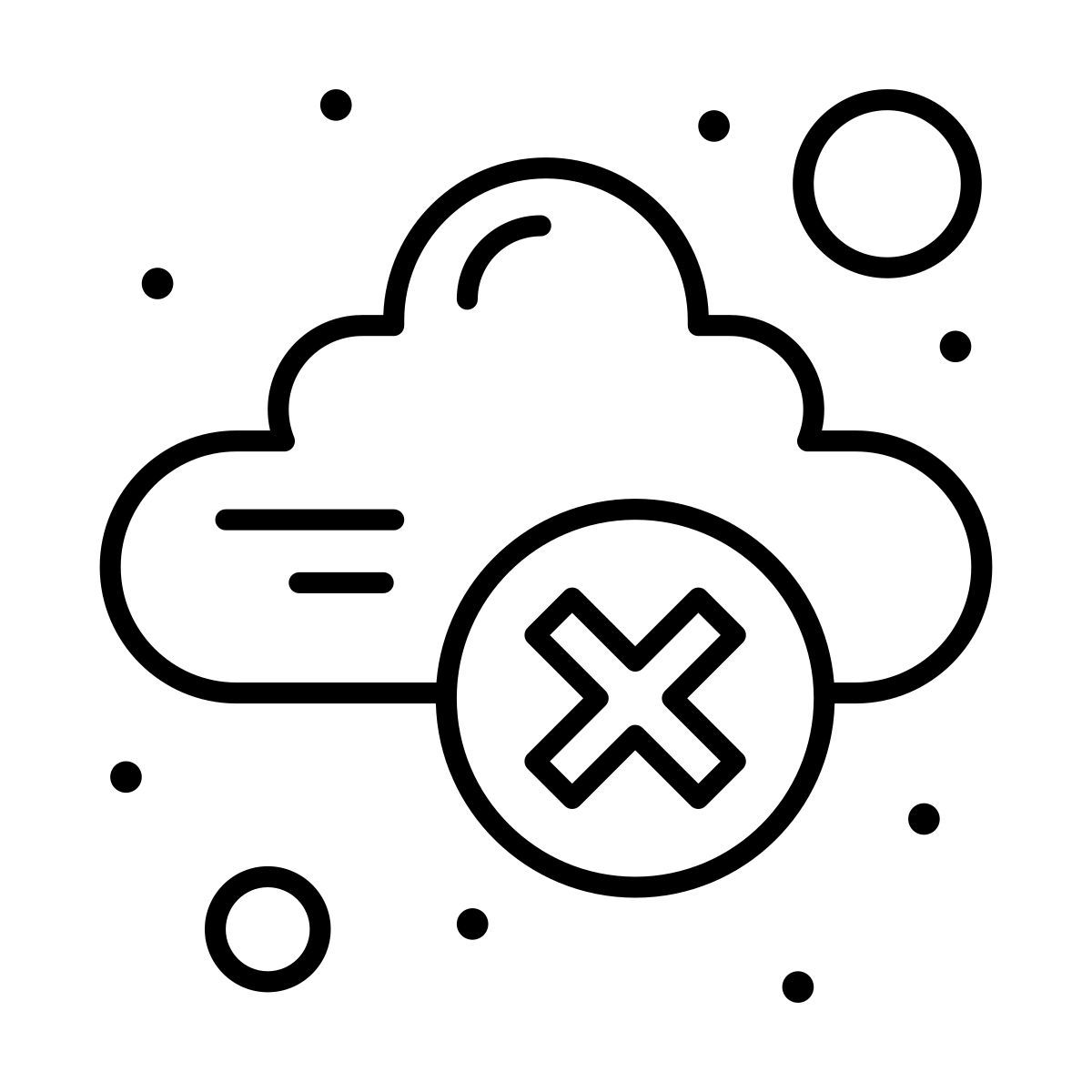 cloud data icon