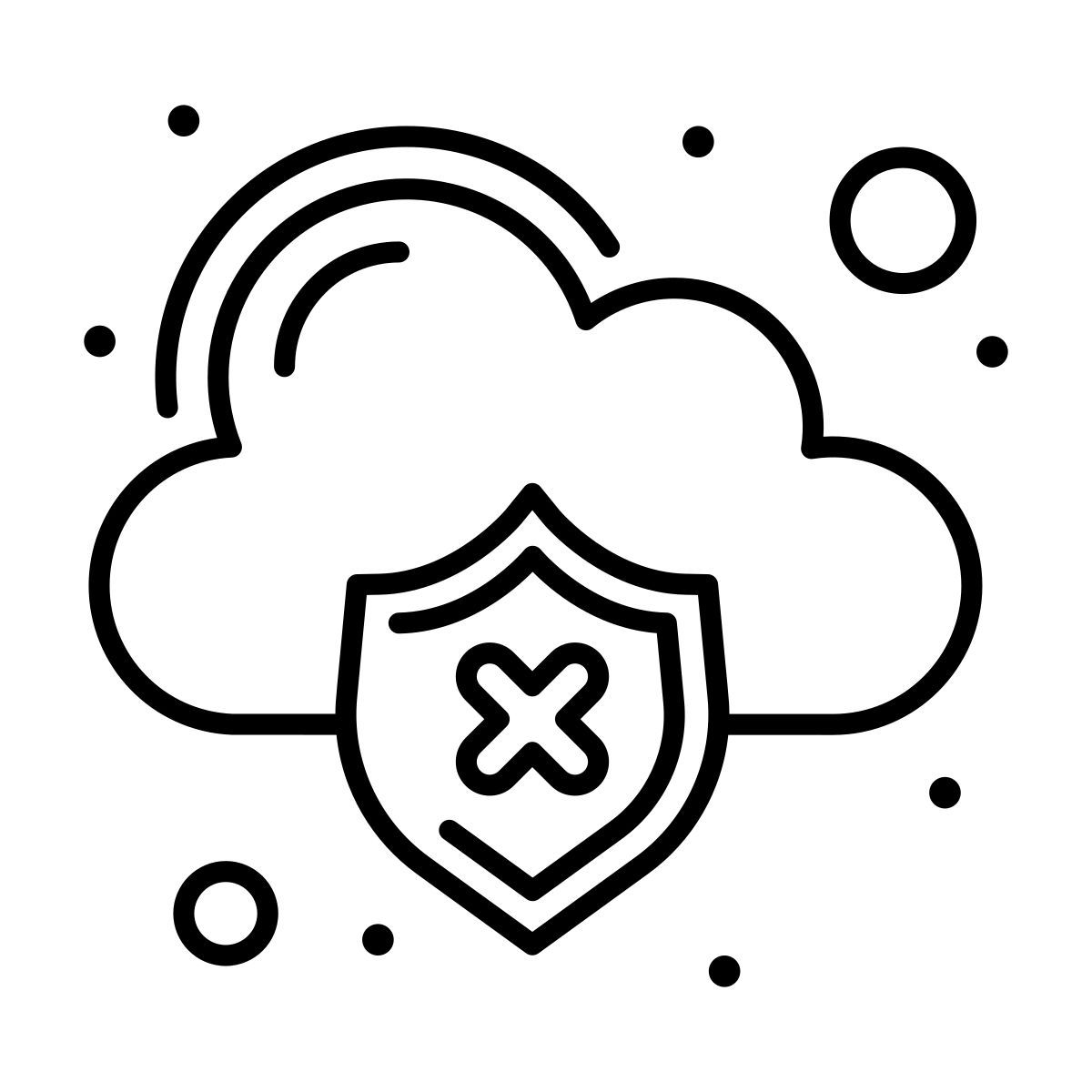 cloud data icon