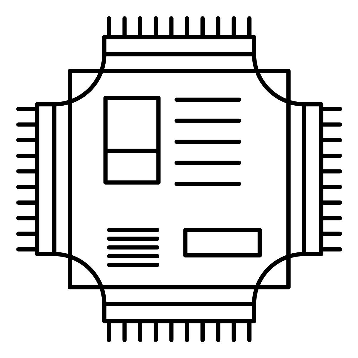 Chip de computador icon