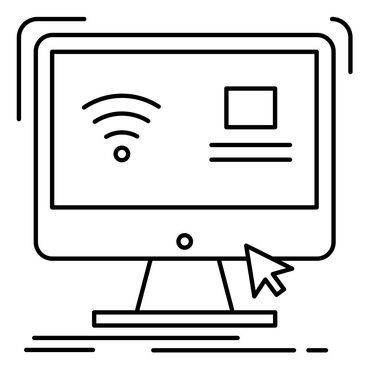 computer monitor icon