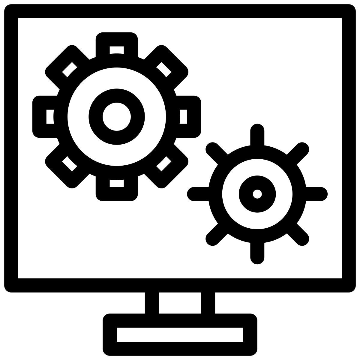 configuración de la computadora icon