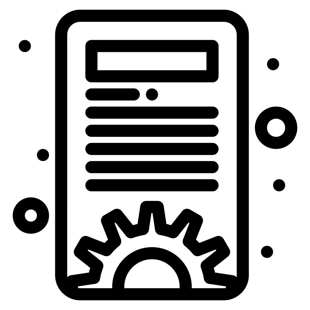 gestione dei contenuti icon