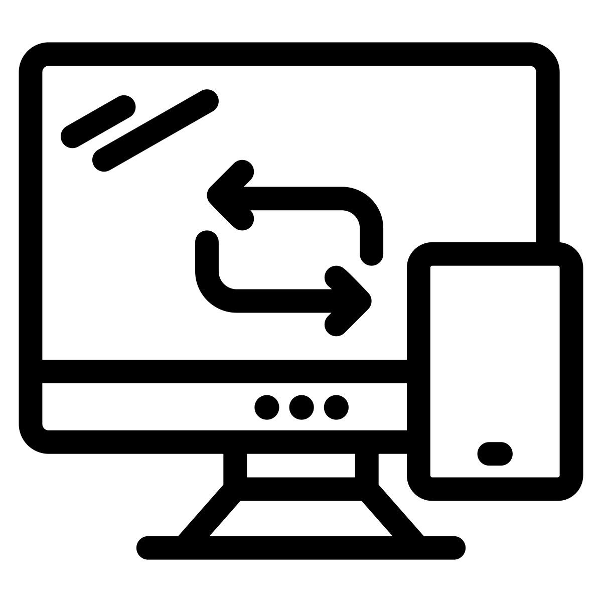 data transfer icon
