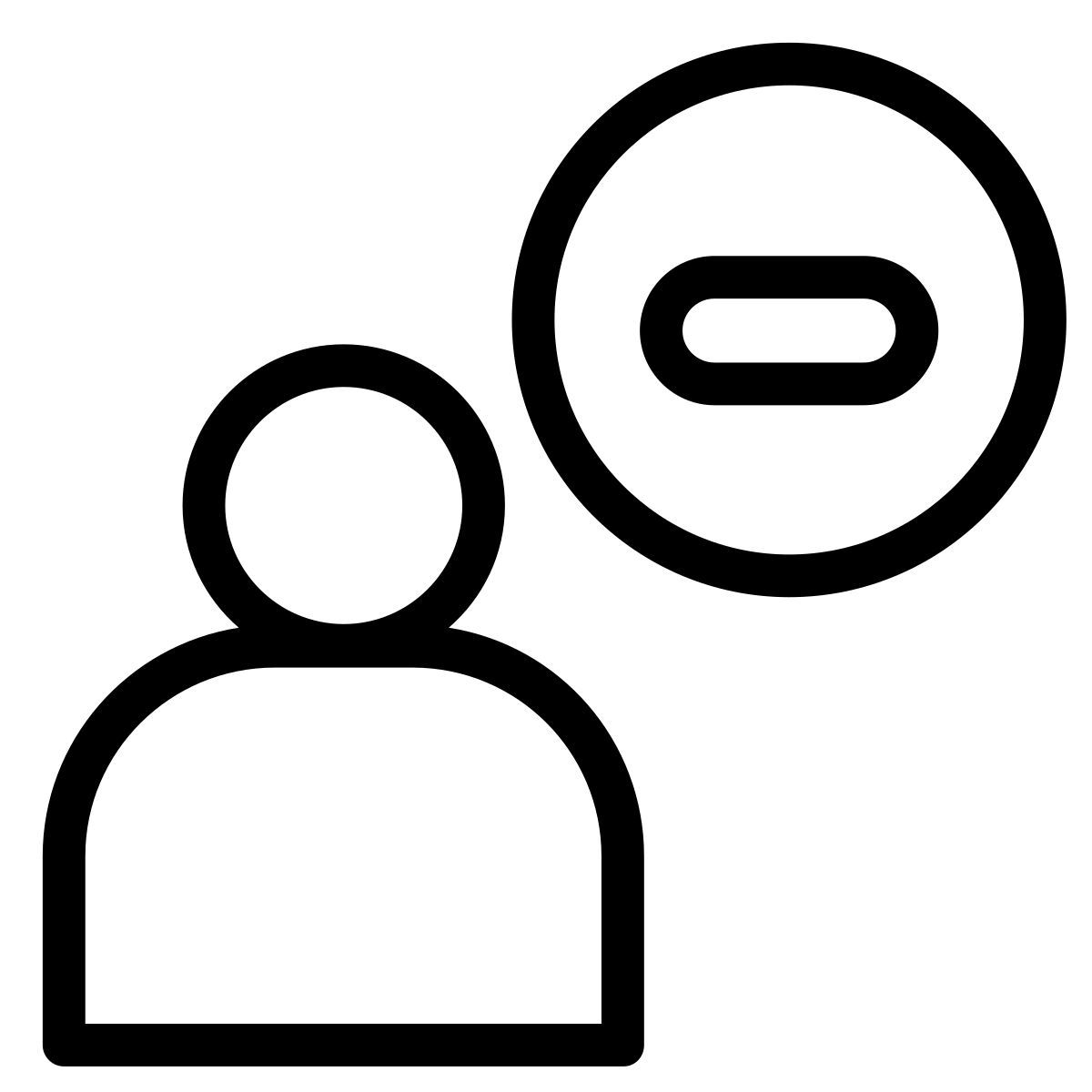 elimina utente icon