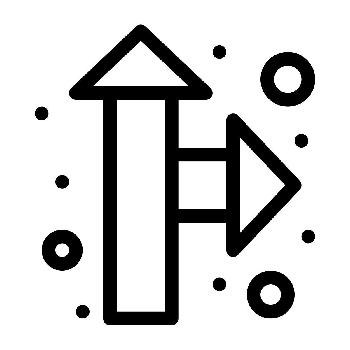 direction arrow icon