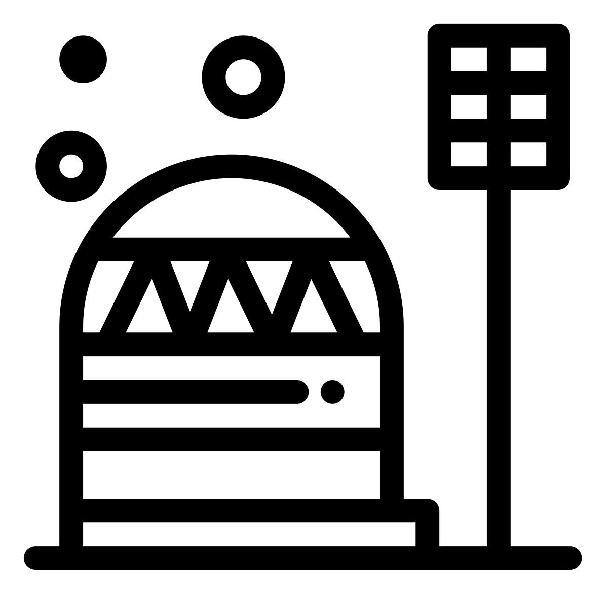 dome building icon