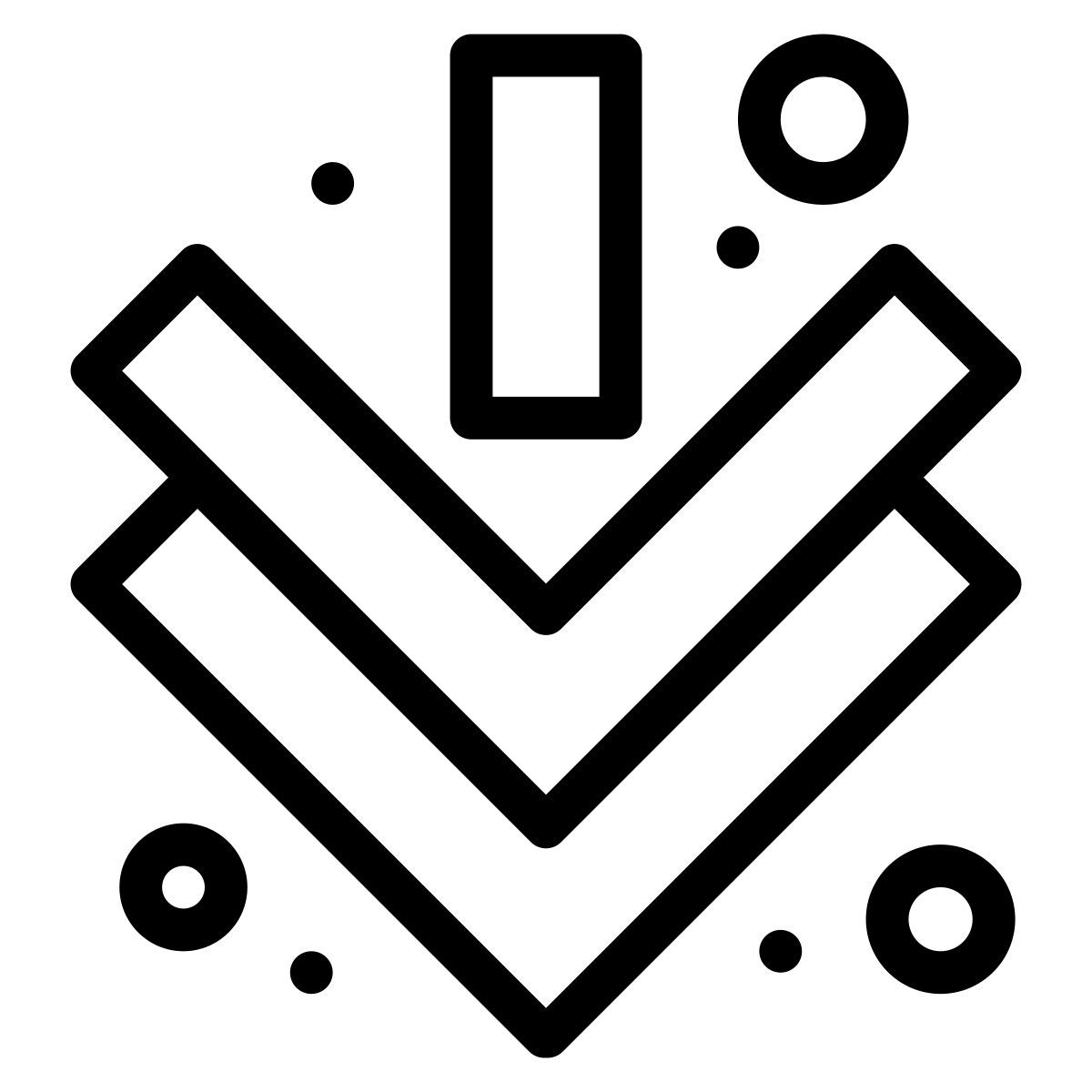 pfeil nach unten icon