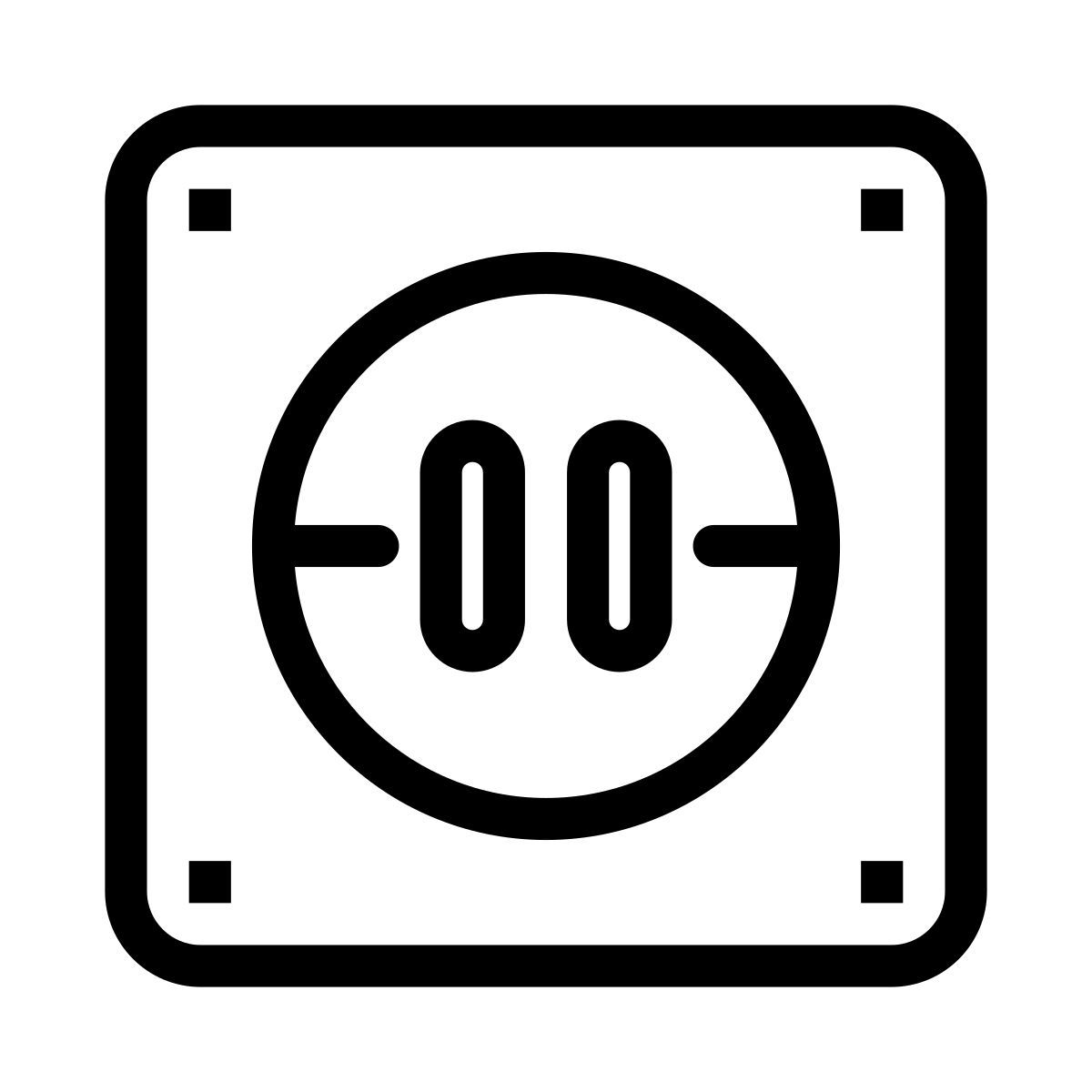 electric socket icon
