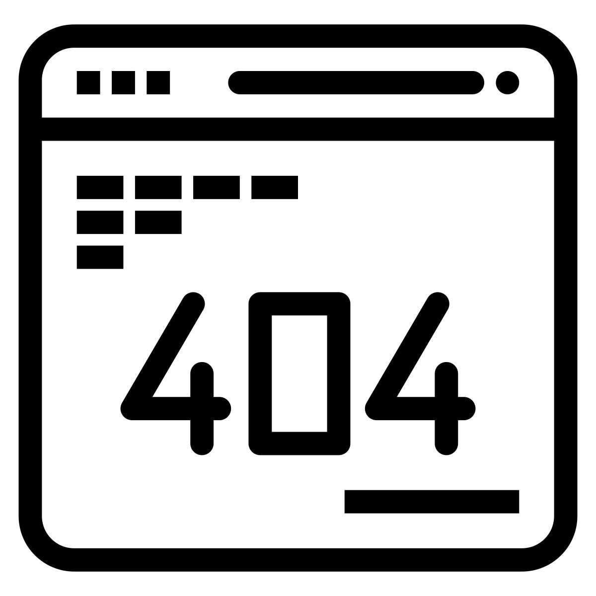 error 404 icon