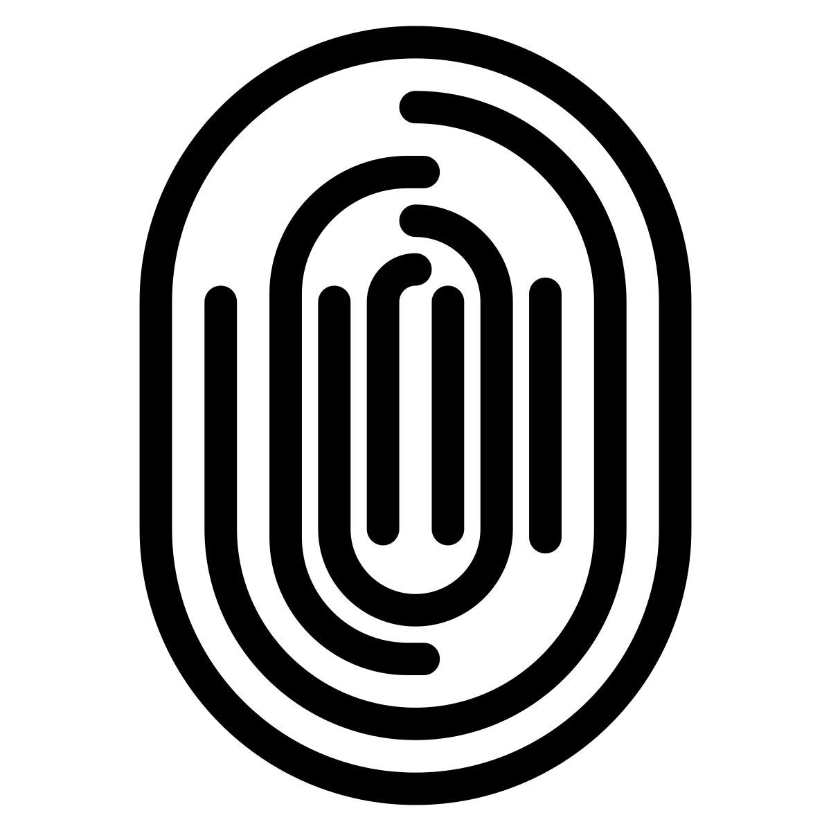 fingerprint icon