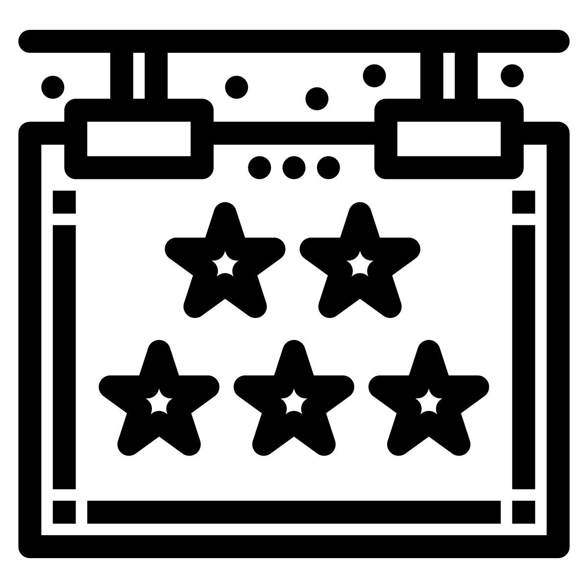 cinque stelle icon
