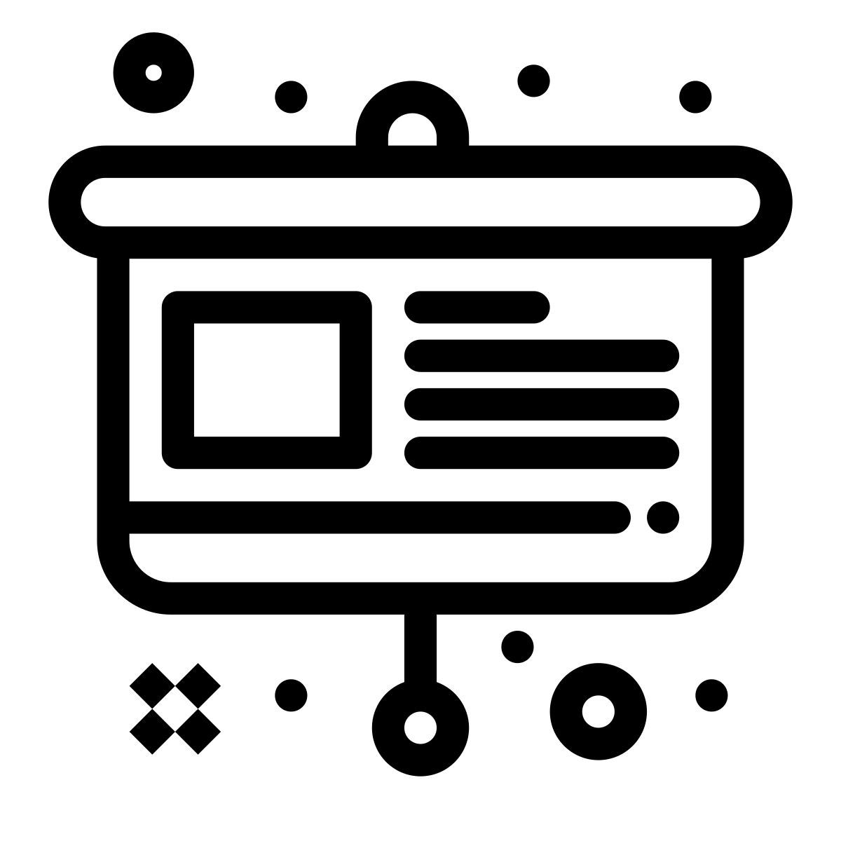 flip chart icon