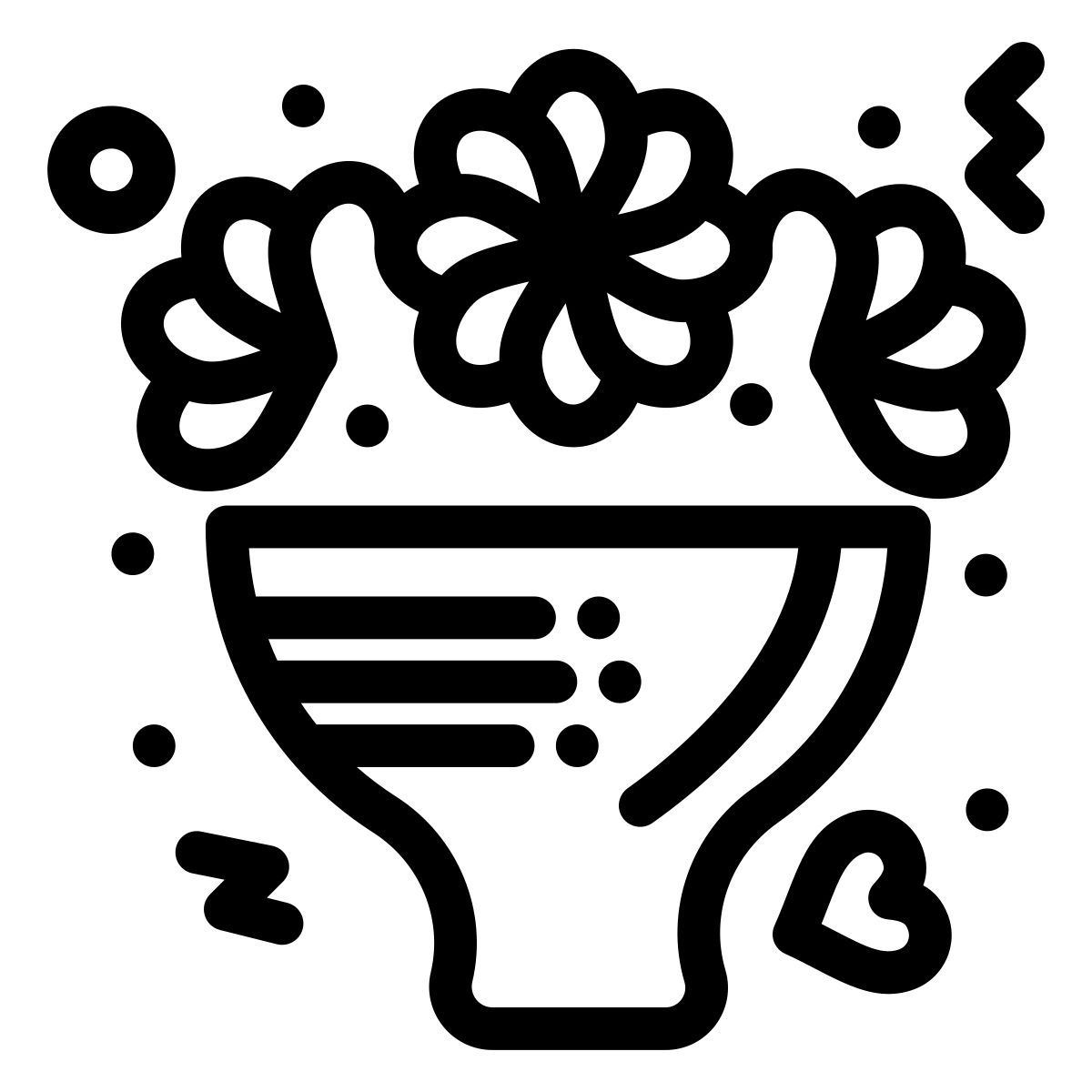 buquê de flores icon