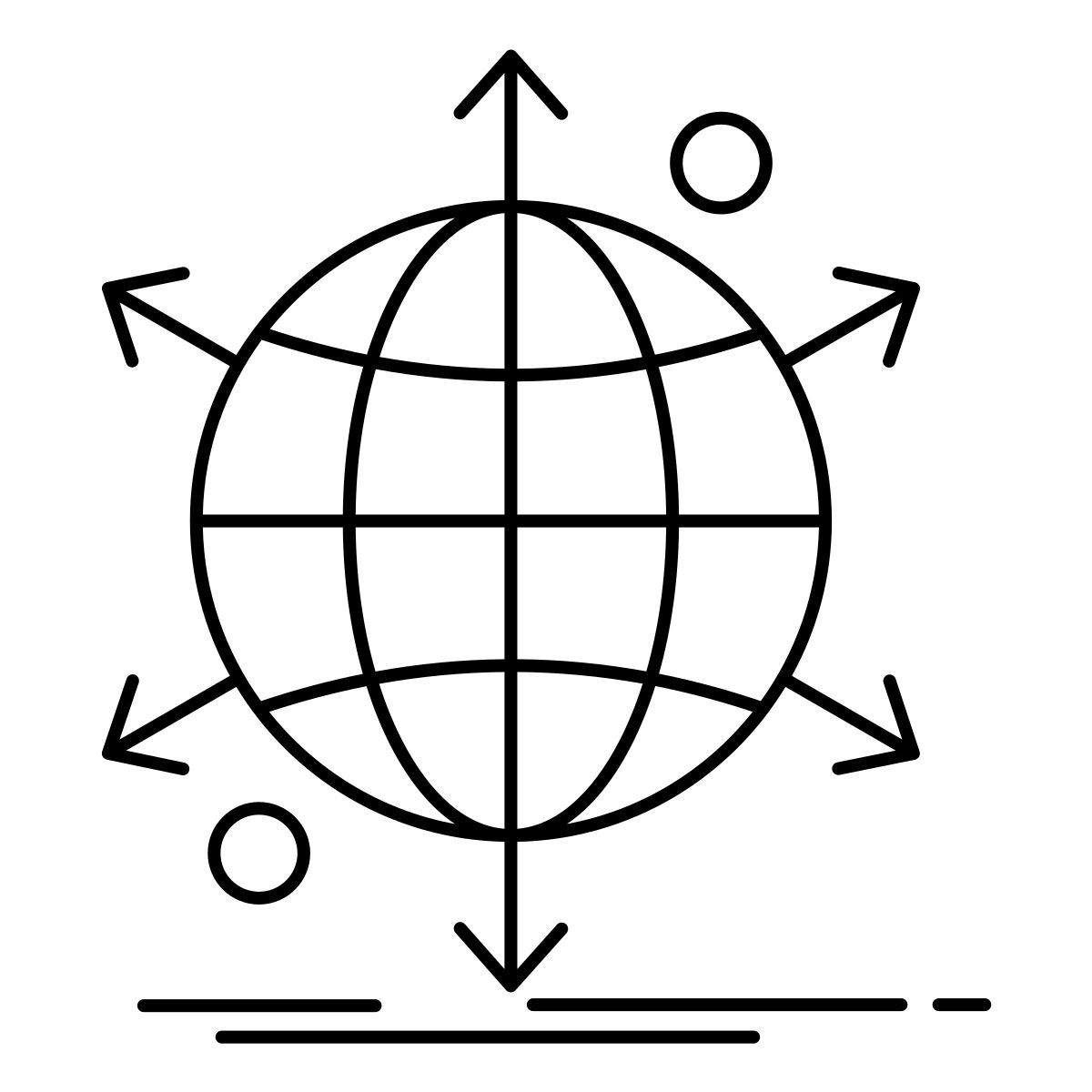 web globe icon