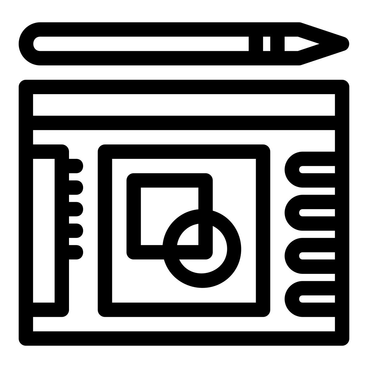graphic tablet icon