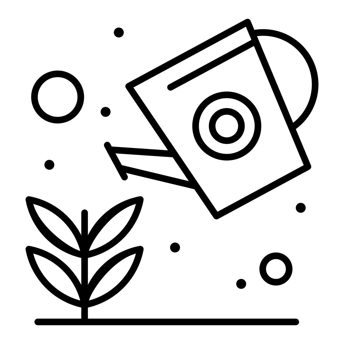 growing seed icon