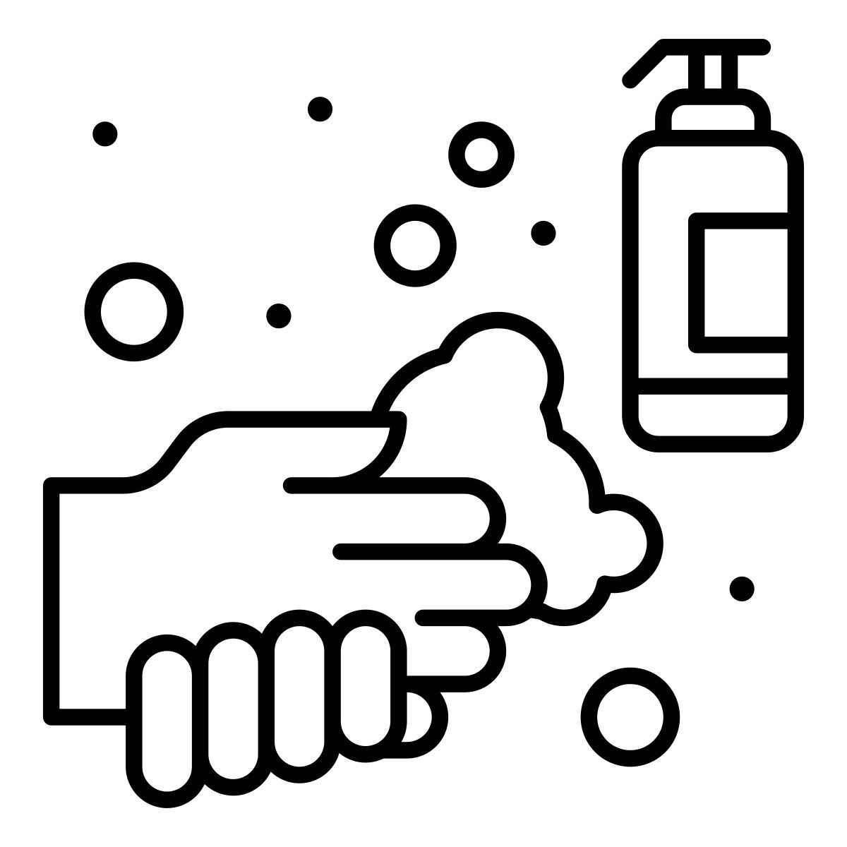 igienizzante mani icon