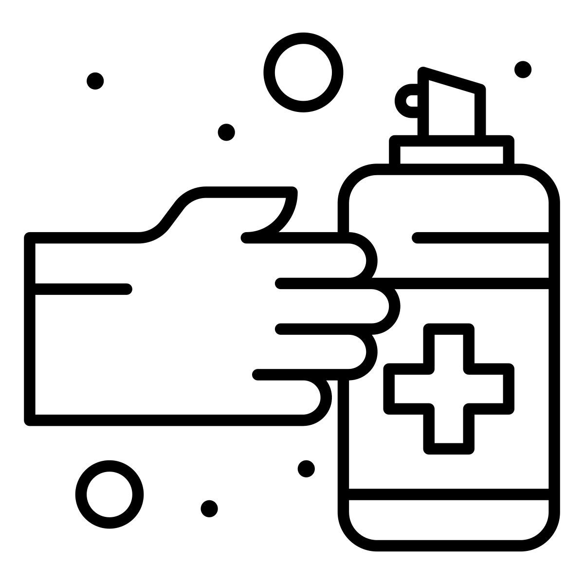 igienizzante mani icon