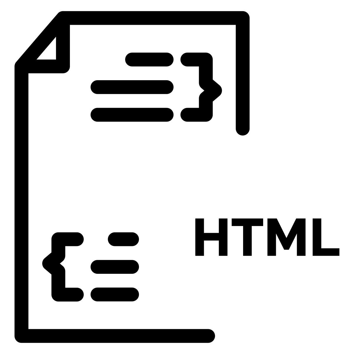 html icon