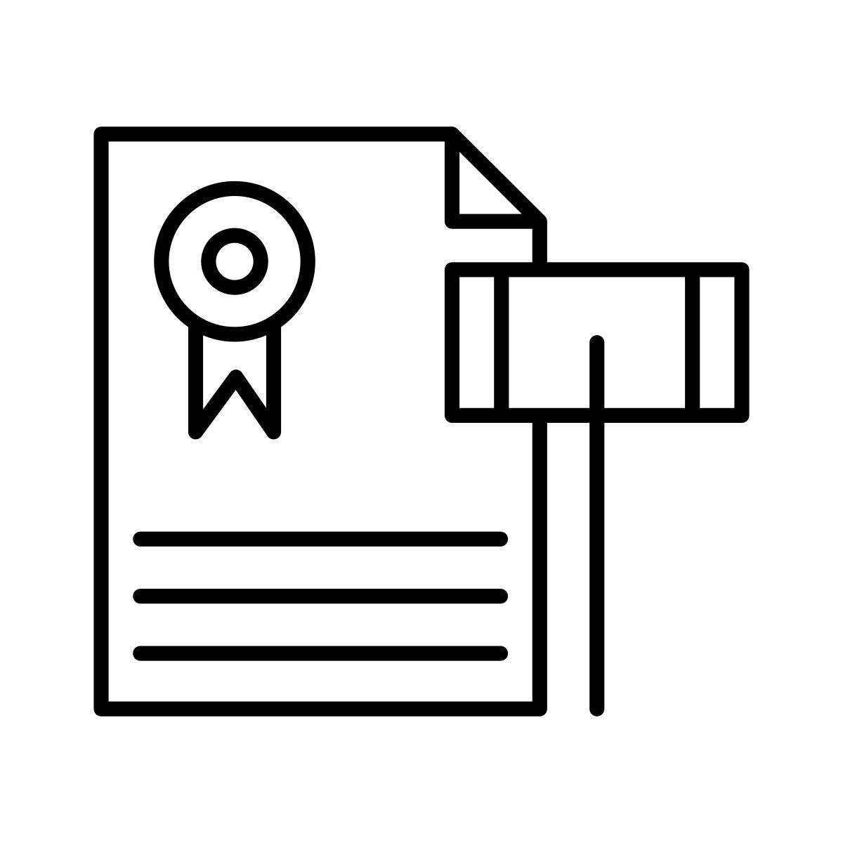 giudice della corte icon