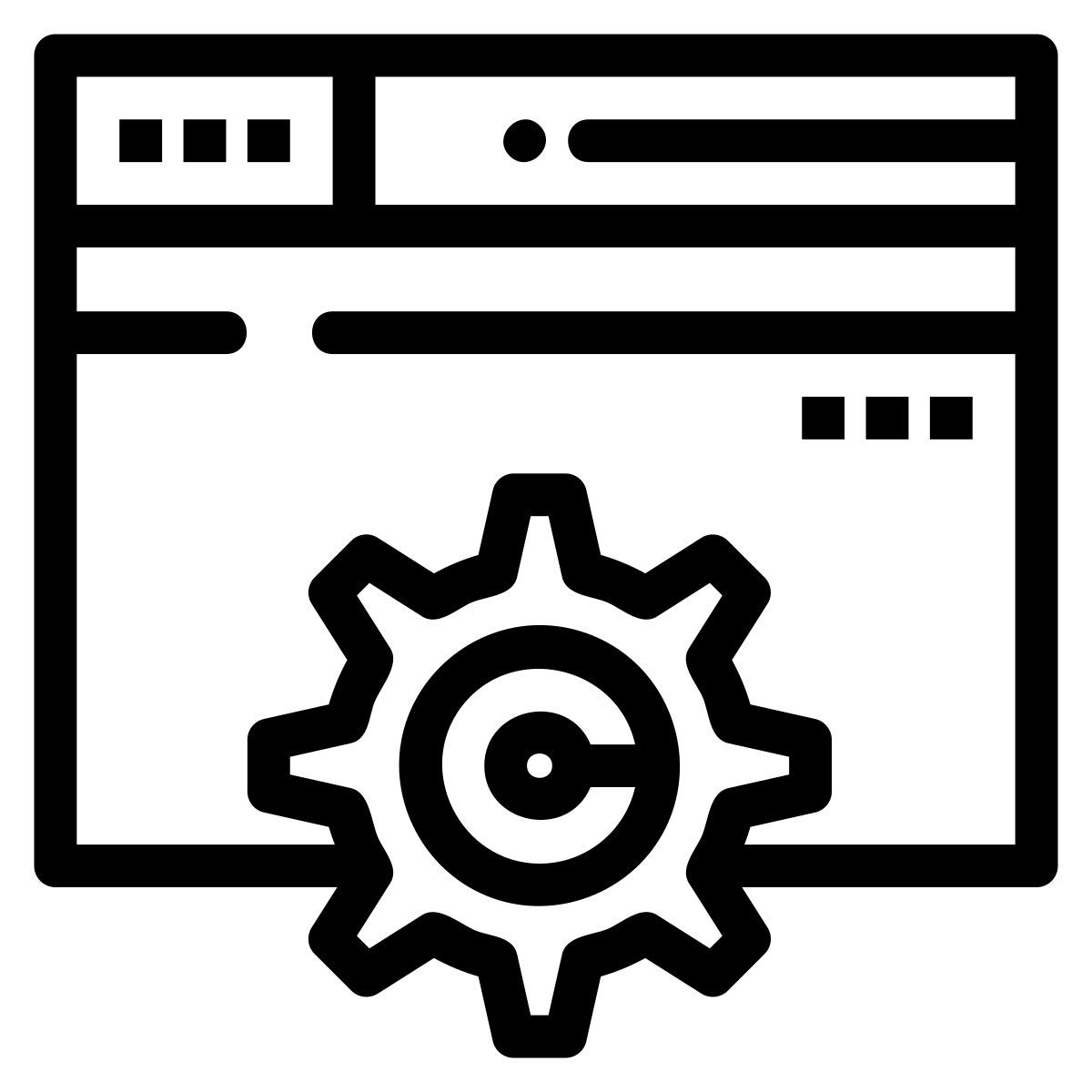 layout icon