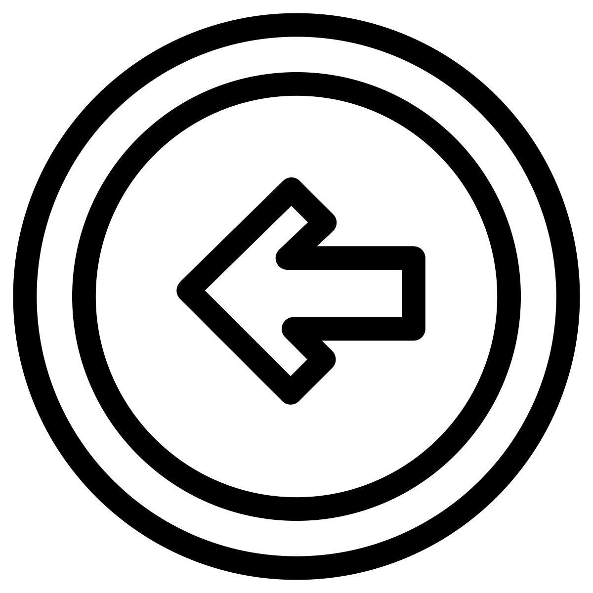 left arrow icon