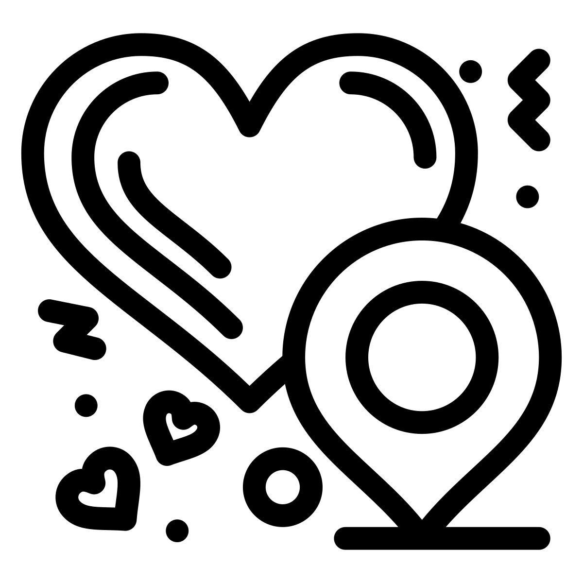 местоположение pin icon