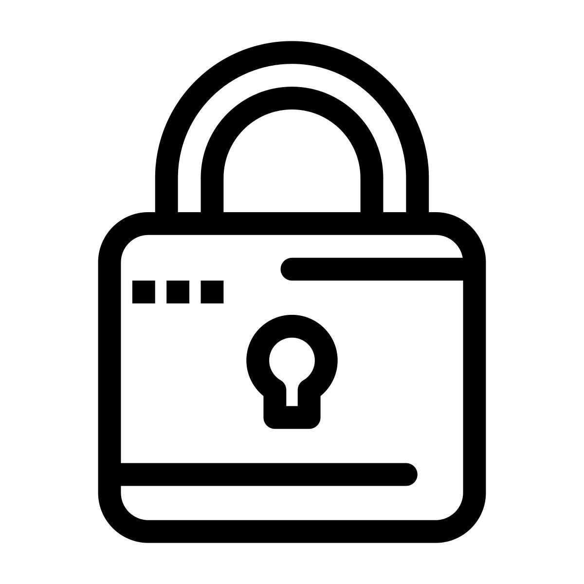 lock icon