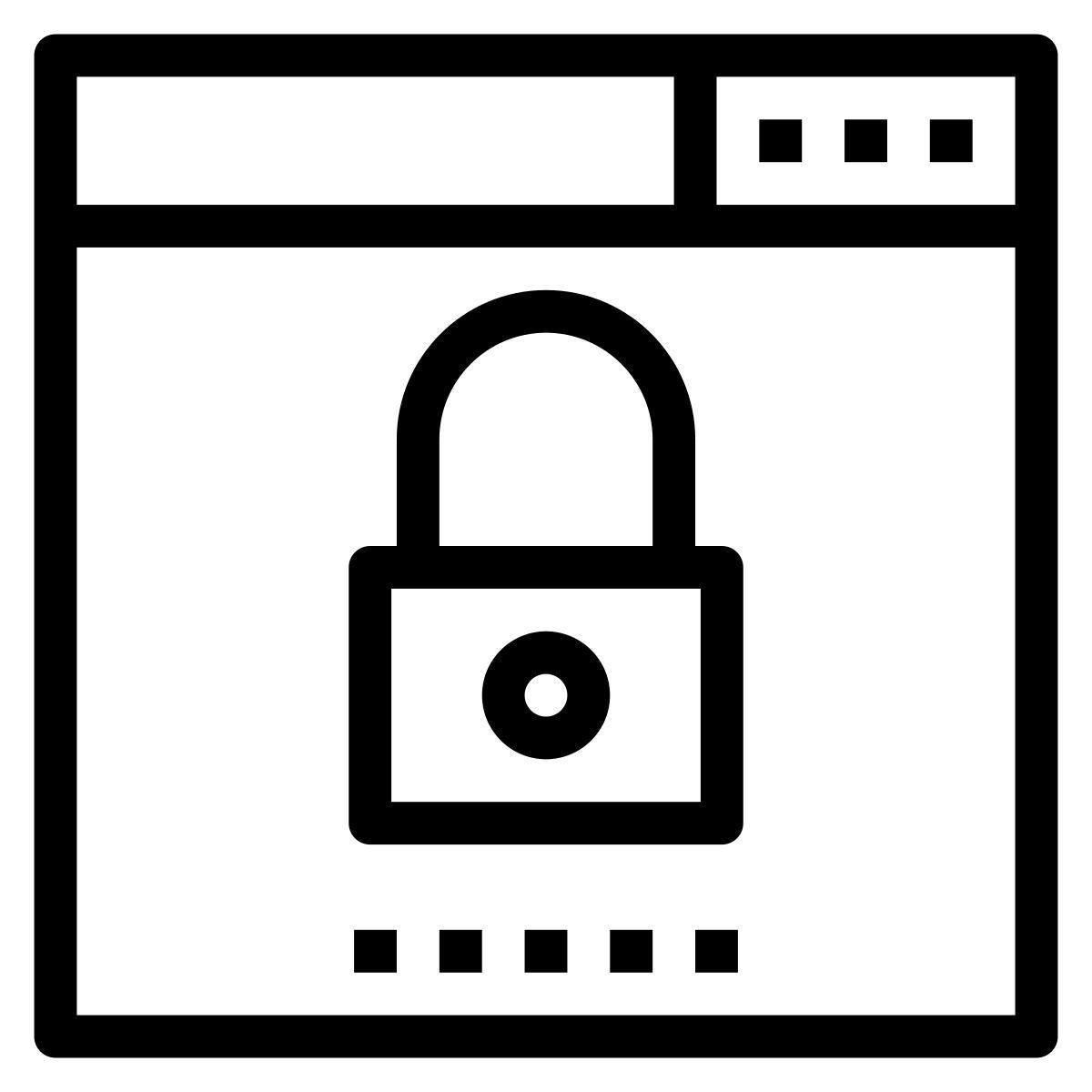 lock icon