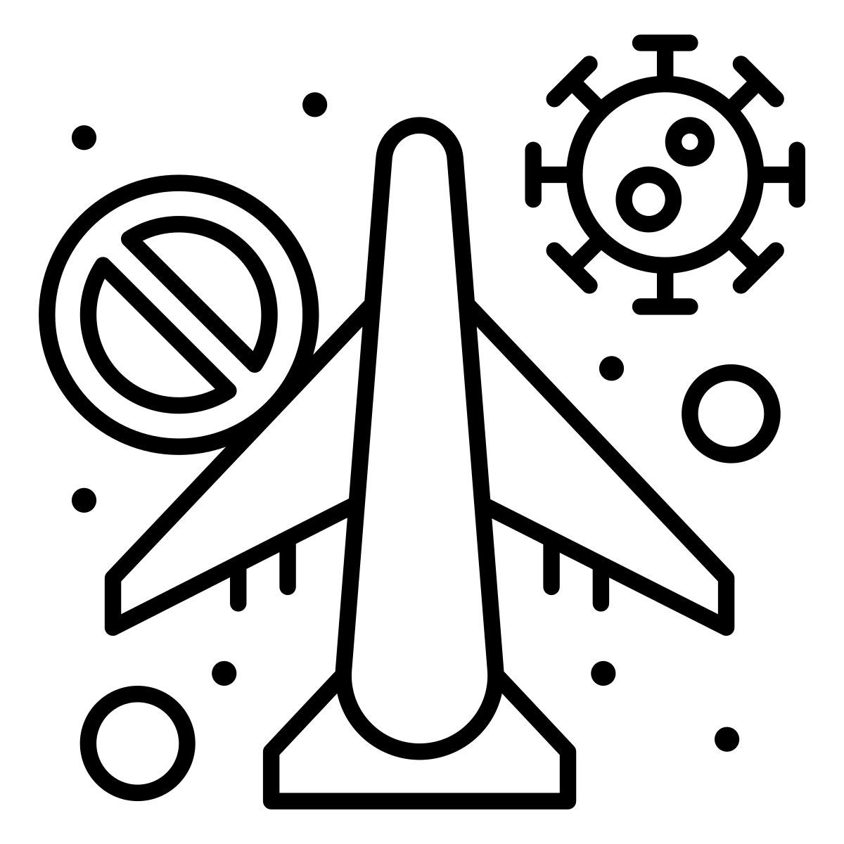 kein flug icon