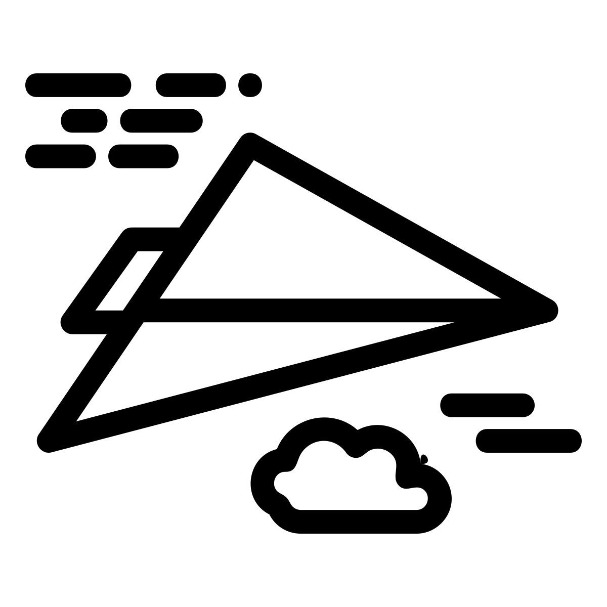 paper plane icon