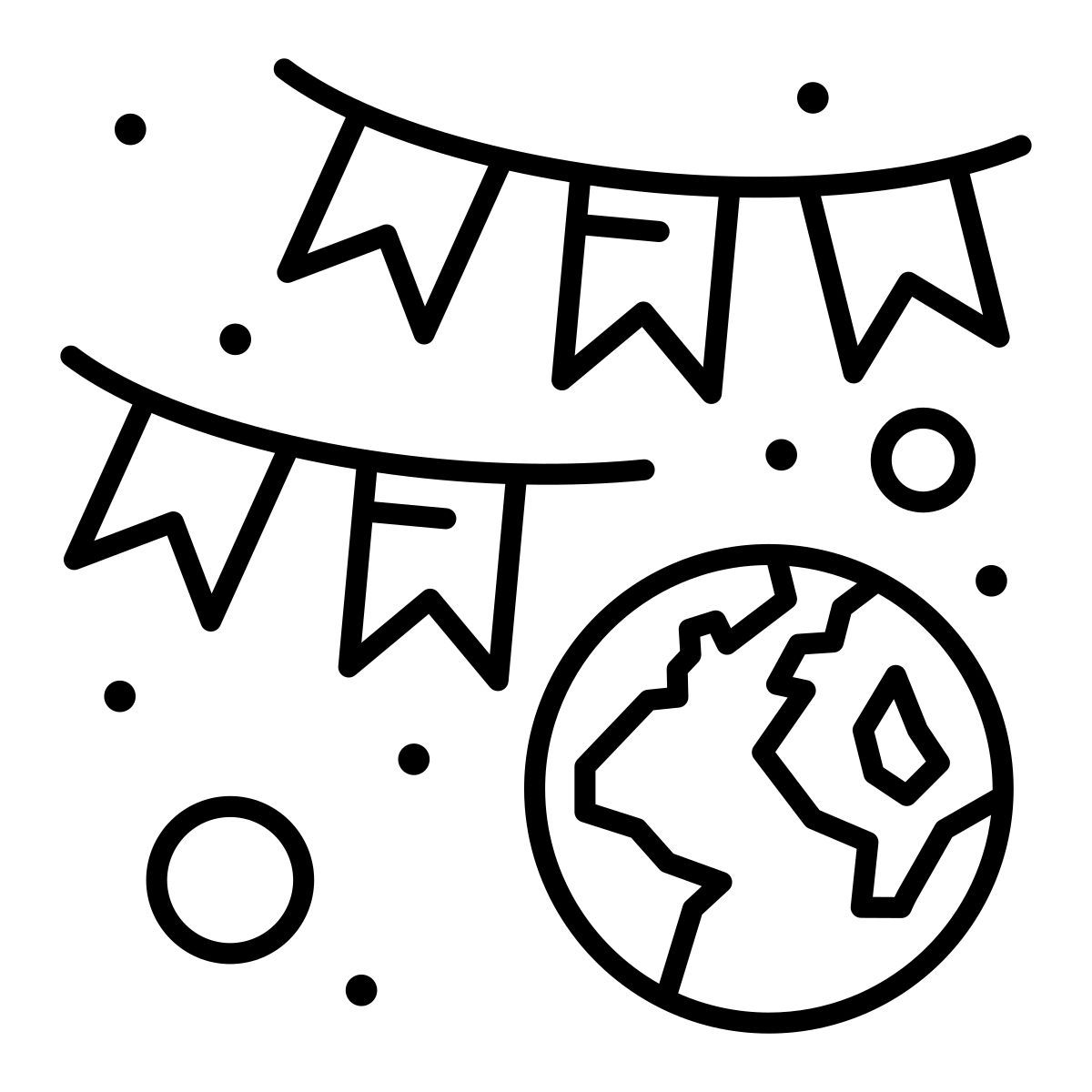 planet earth icon