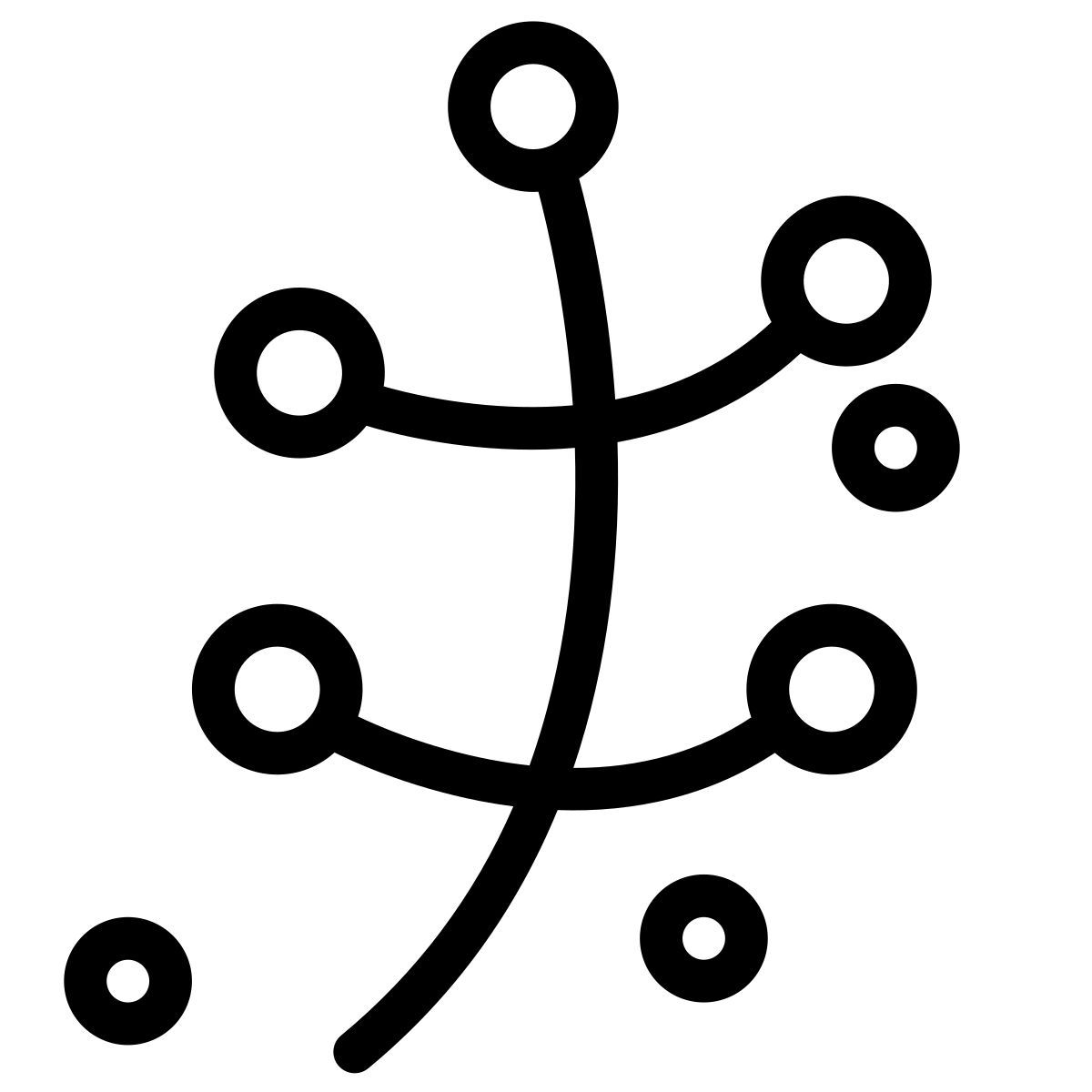 pflanze in der sonne icon