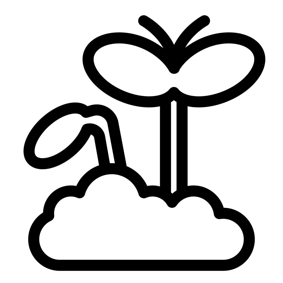 planta bajo el sol icon