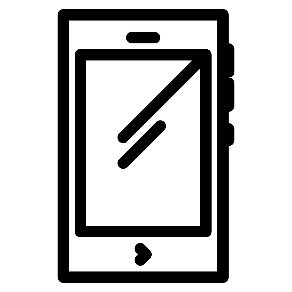 スマートフォン icon