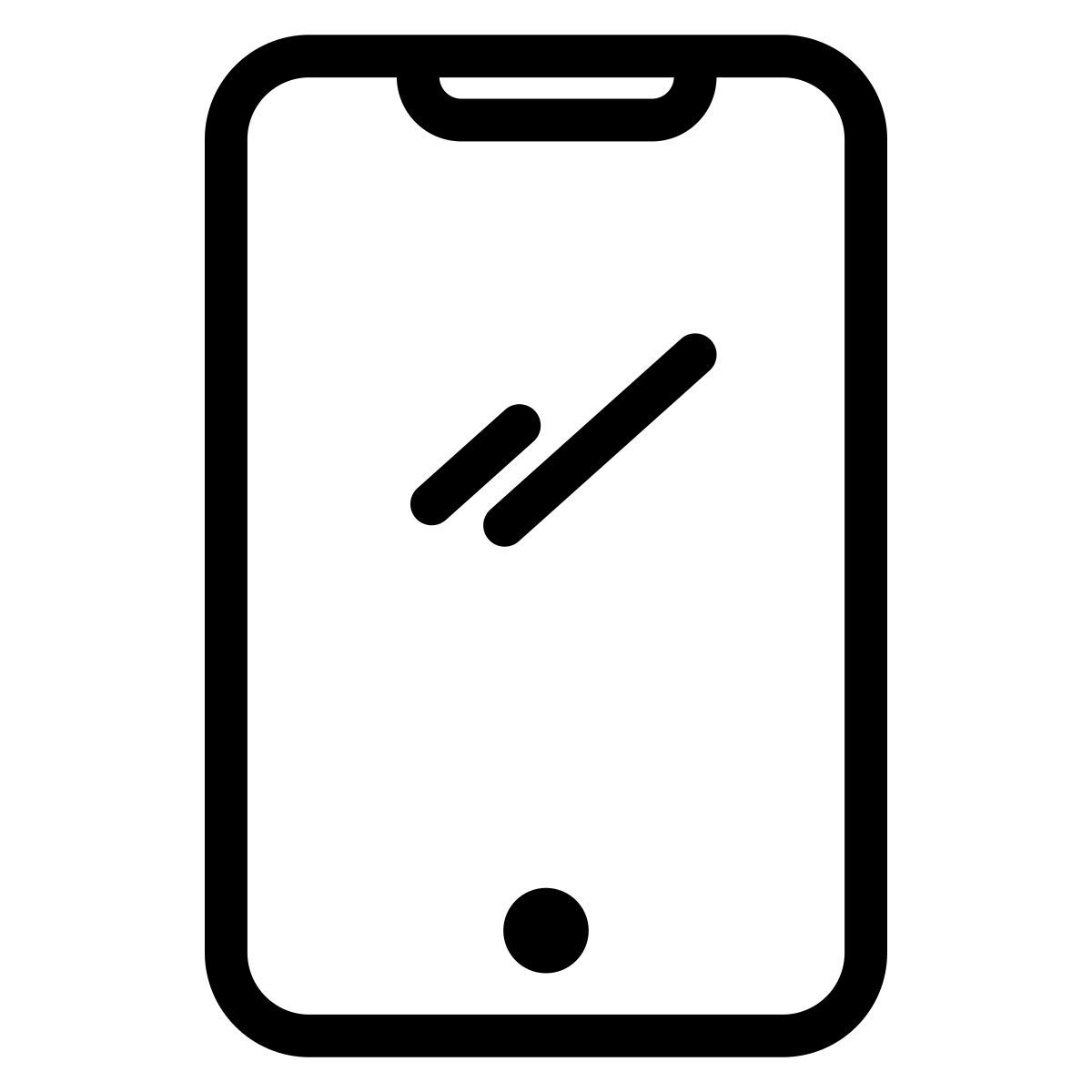 スマートフォン icon