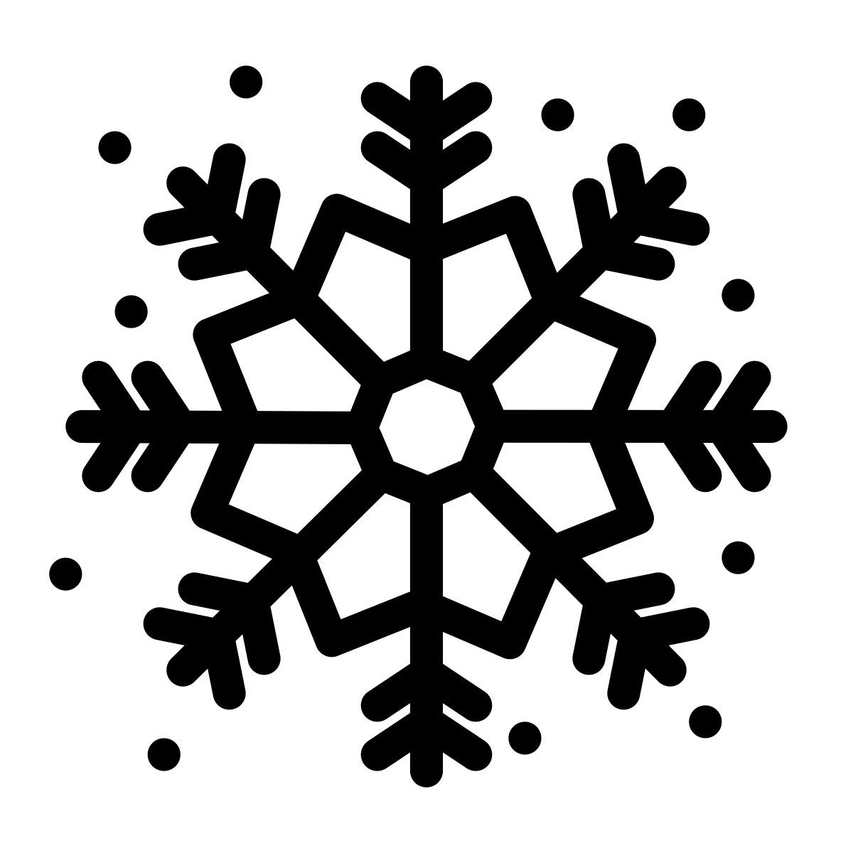 Fiocco di neve icon
