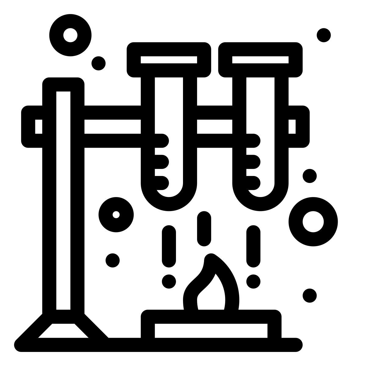 test tubes icon